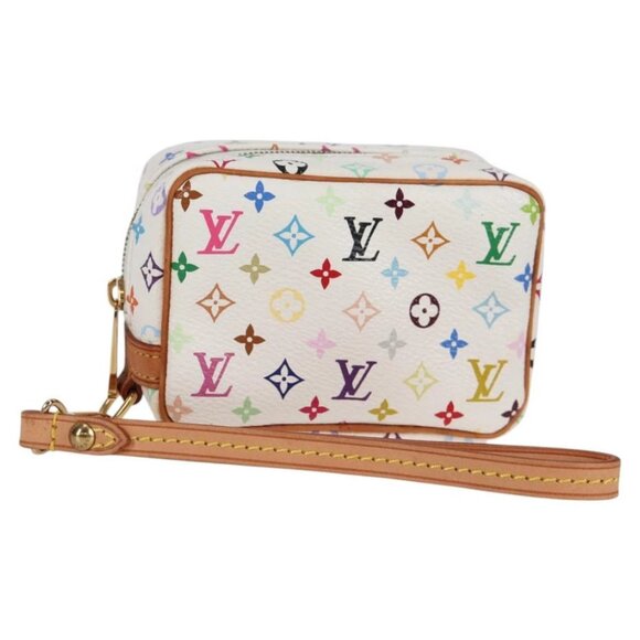 LOUIS VUITTON Monogram Multicolor Trousse Wapity White - Picture 1 of 14